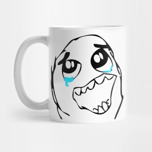 Happy Crying Meme Mug